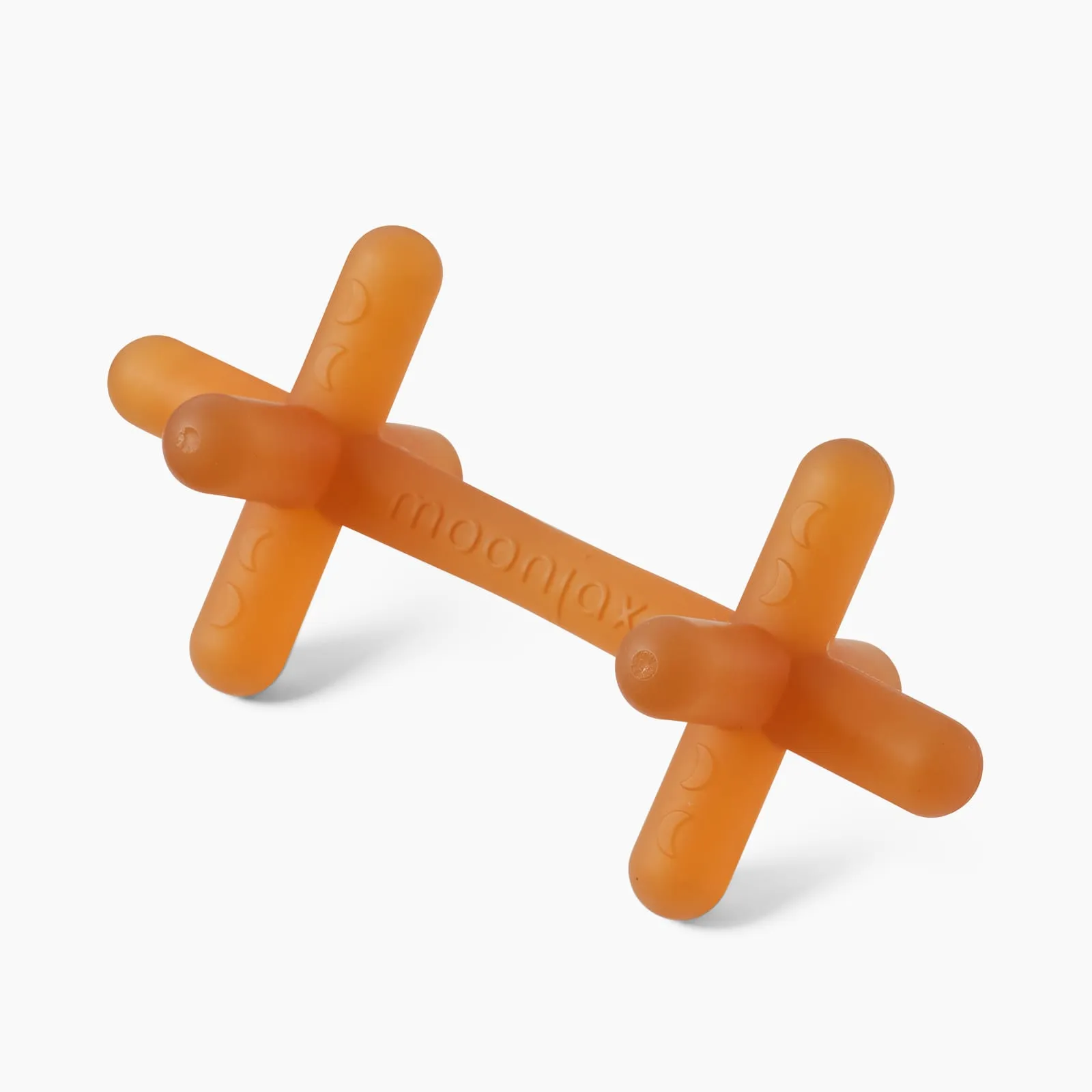 1-pack Natural Hevea Tree Rubber Patented Moonjax® Best Baby Teether