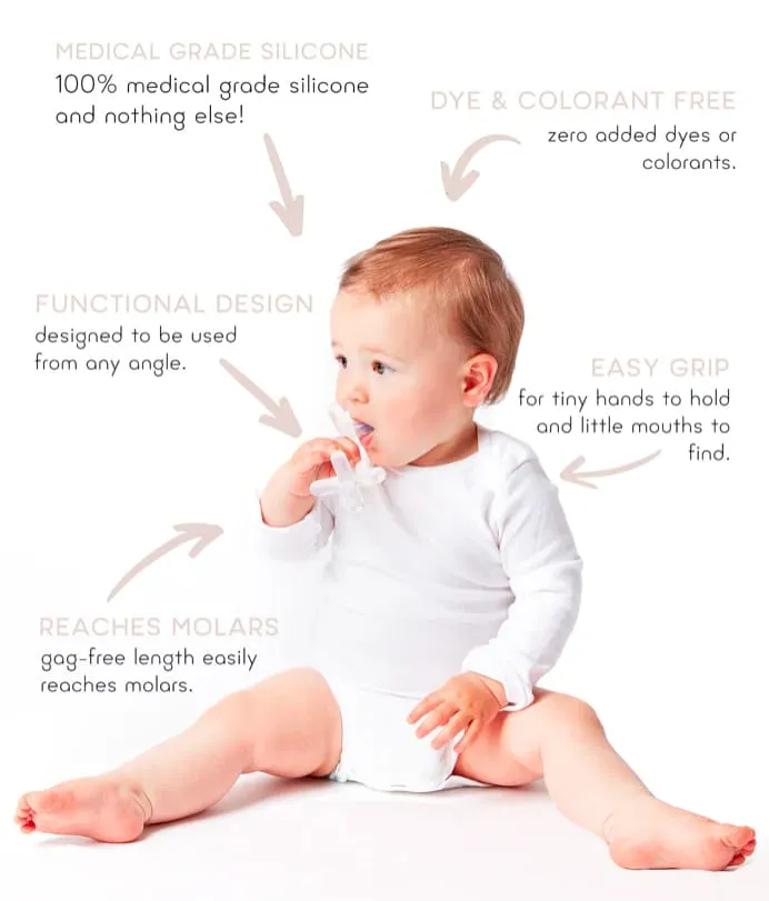 3-pack Mix & Match Patented Moonjax®best  Baby Teether