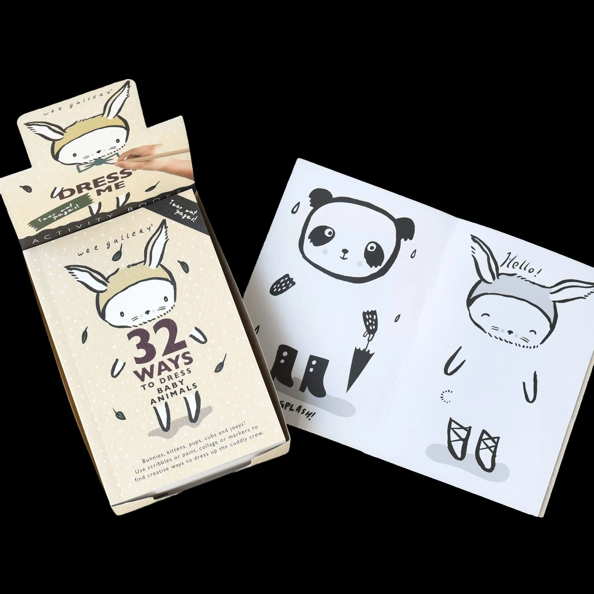 32 Ways To Dress Baby Animals (box Of 10)