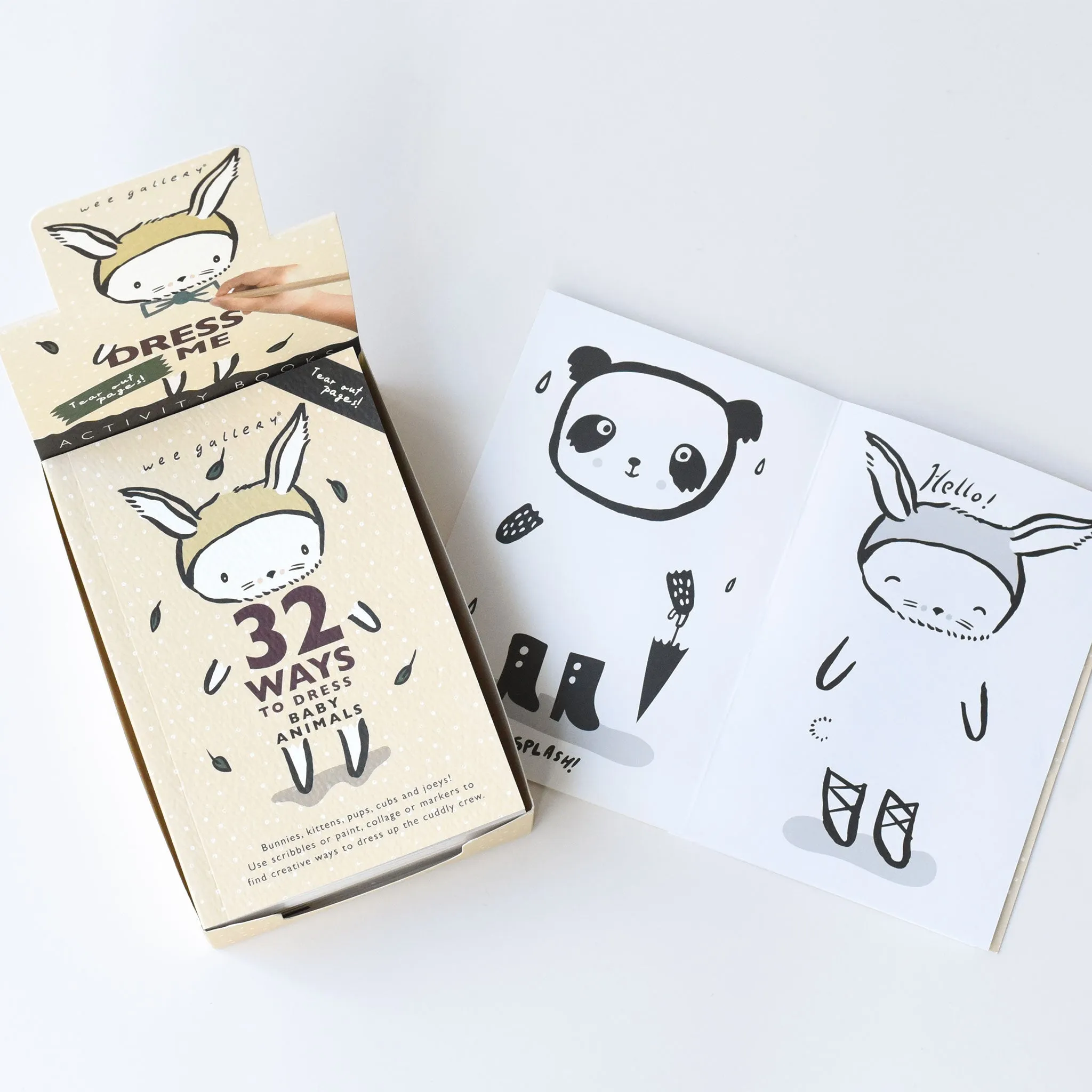 32 Ways To Dress Baby Animals (box Of 10)