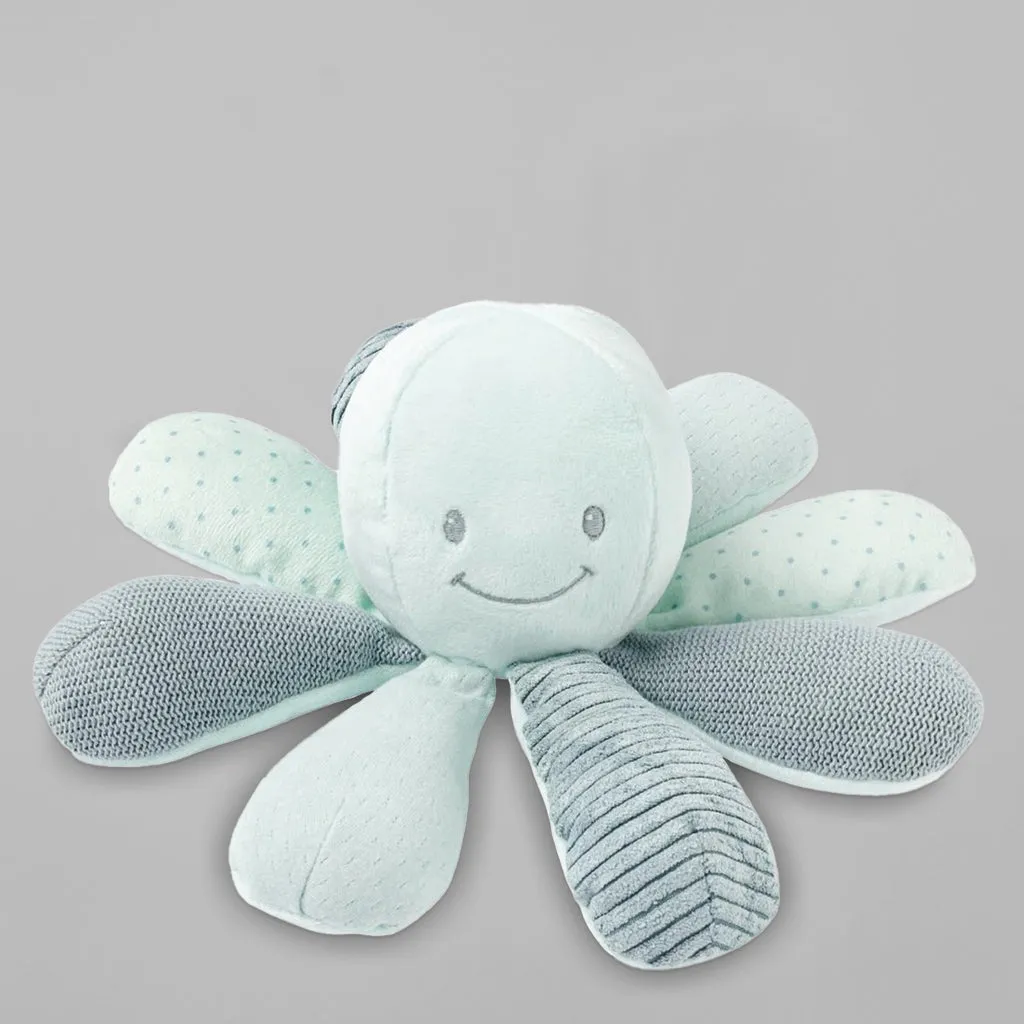Activity Octopus Soft Toy, Green