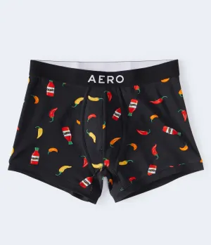 Aeropostale Mens' Hot Pepper Knit Trunks -  - Size XL - Cotton - Teen Fashion & Clothing Black Aeropostale