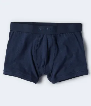 Aeropostale Mens' Logo Knit Trunks -  Blue - Size L - Cotton - Teen Fashion & Clothing Navy Aeropostale