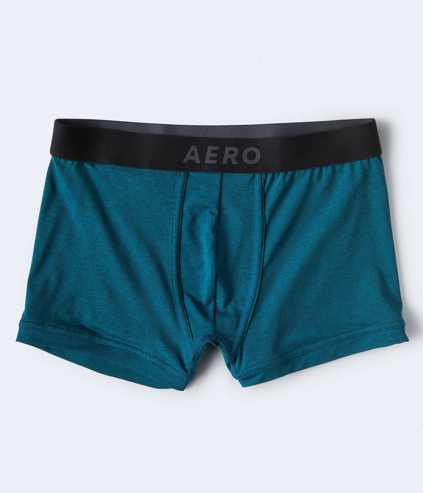 Aeropostale Mens' Marled 3" Performance Knit Trunks - Blue Green - Size M - Polyester - Teen Fashion & Clothing Zingy Teal Aeropostale