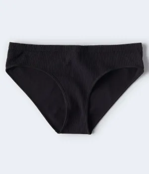 Aeropostale Womens' Seamless Ribbed Hipster -  - Size S - Nylon - Teen Fashion & Clothing Black Aeropostale