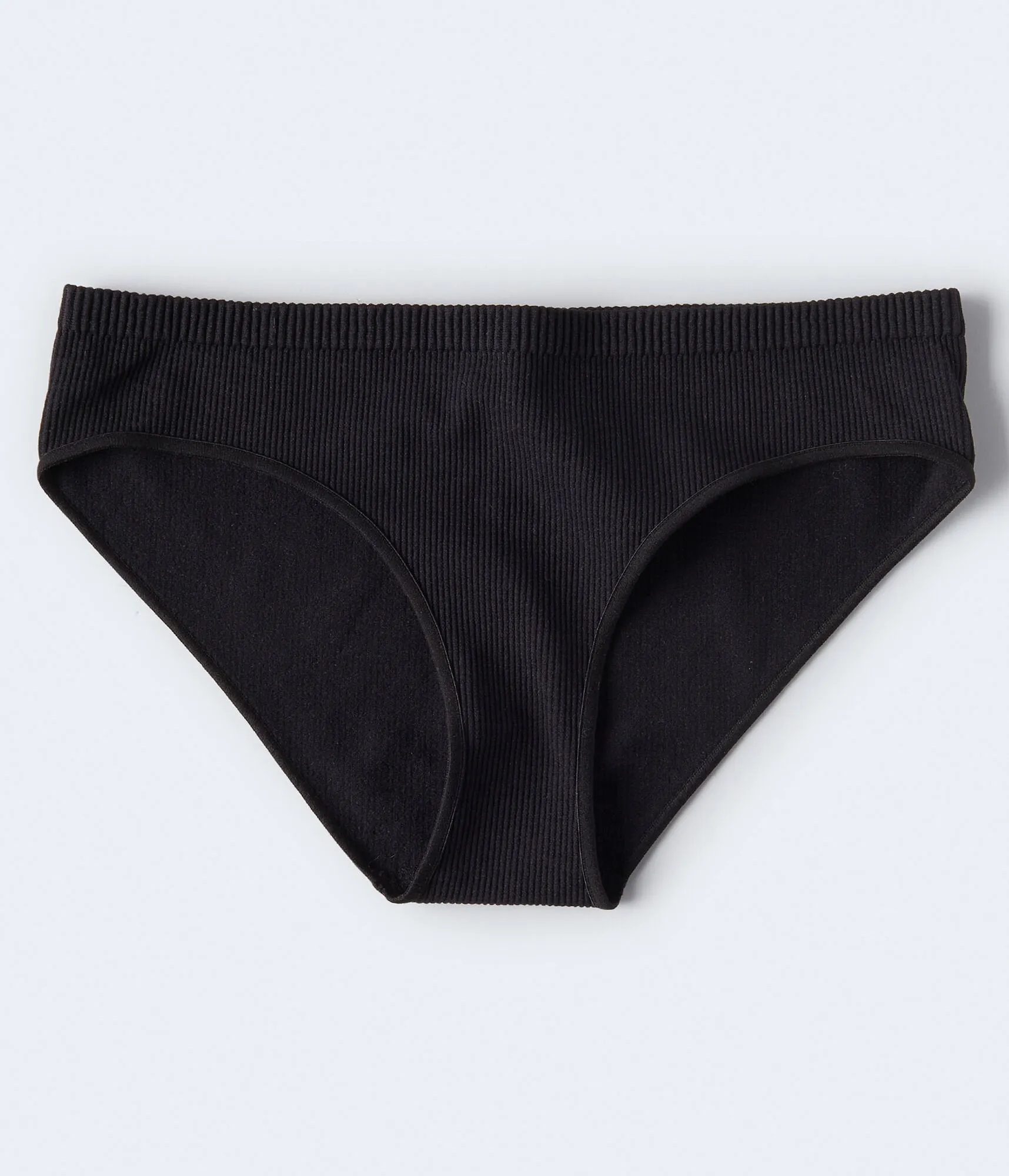 Aeropostale Womens' Seamless Ribbed Hipster -  - Size S - Nylon - Teen Fashion & Clothing Black Aeropostale