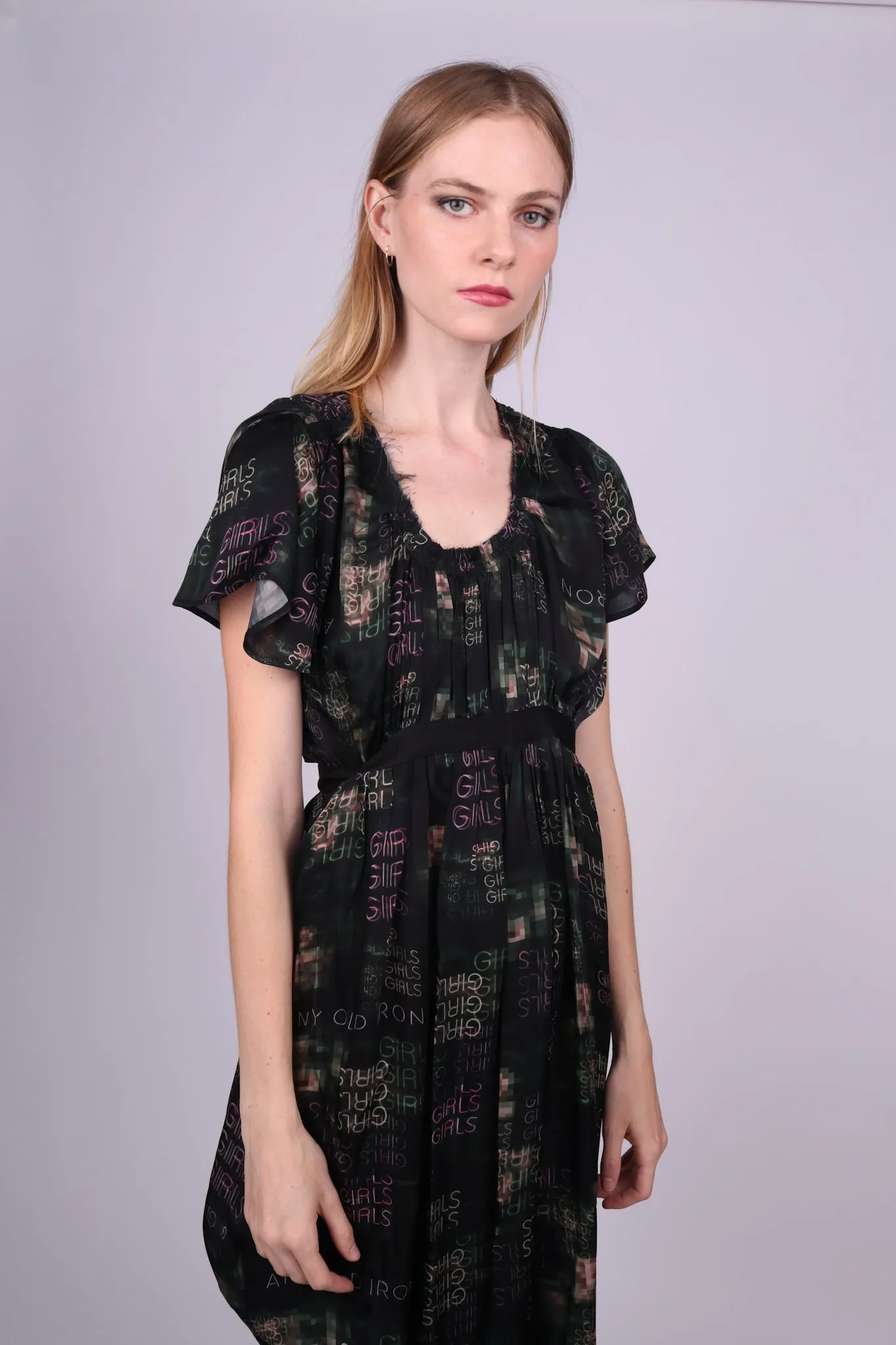 Any Old Iron Green Goddess Dress