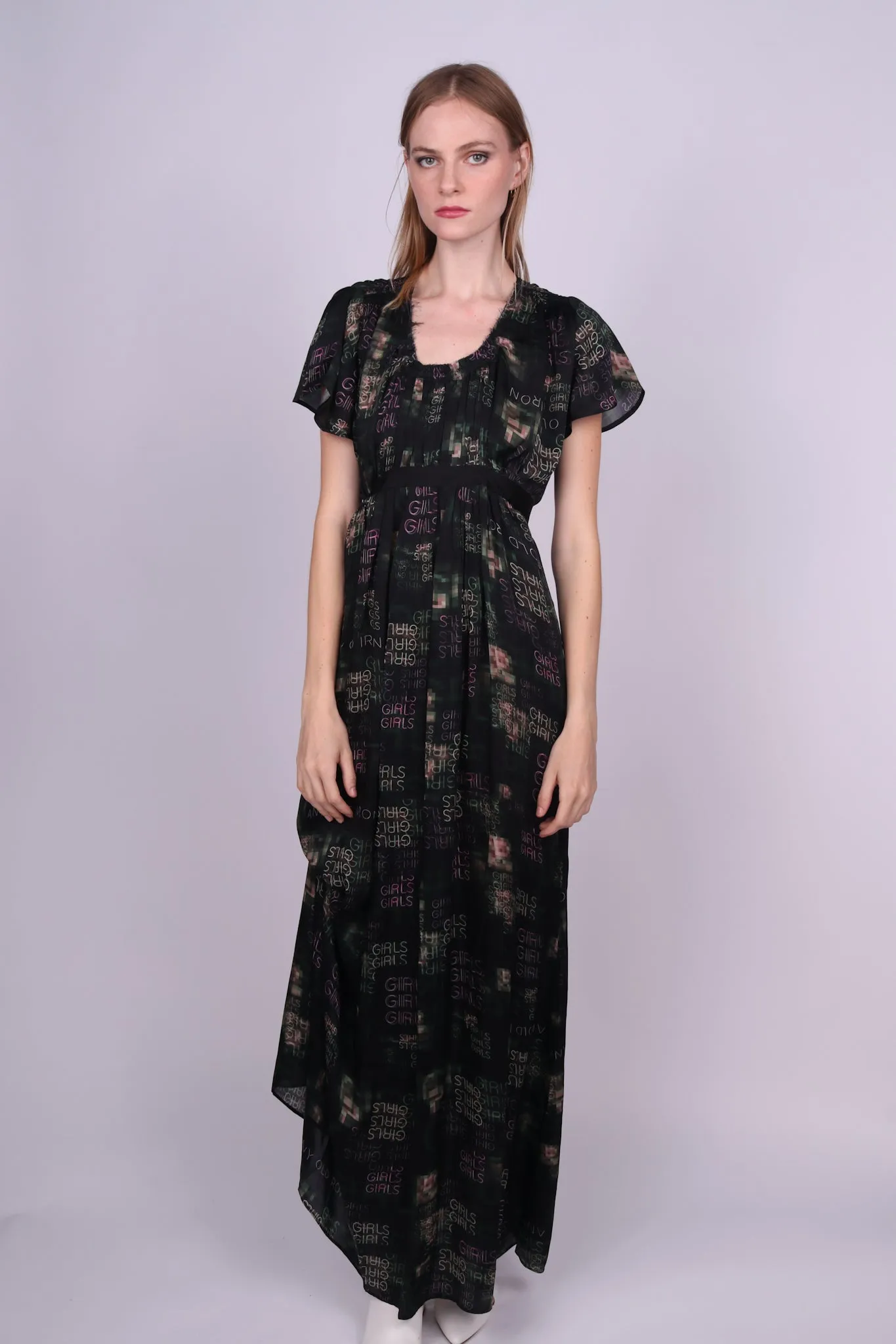 Any Old Iron Green Goddess Dress