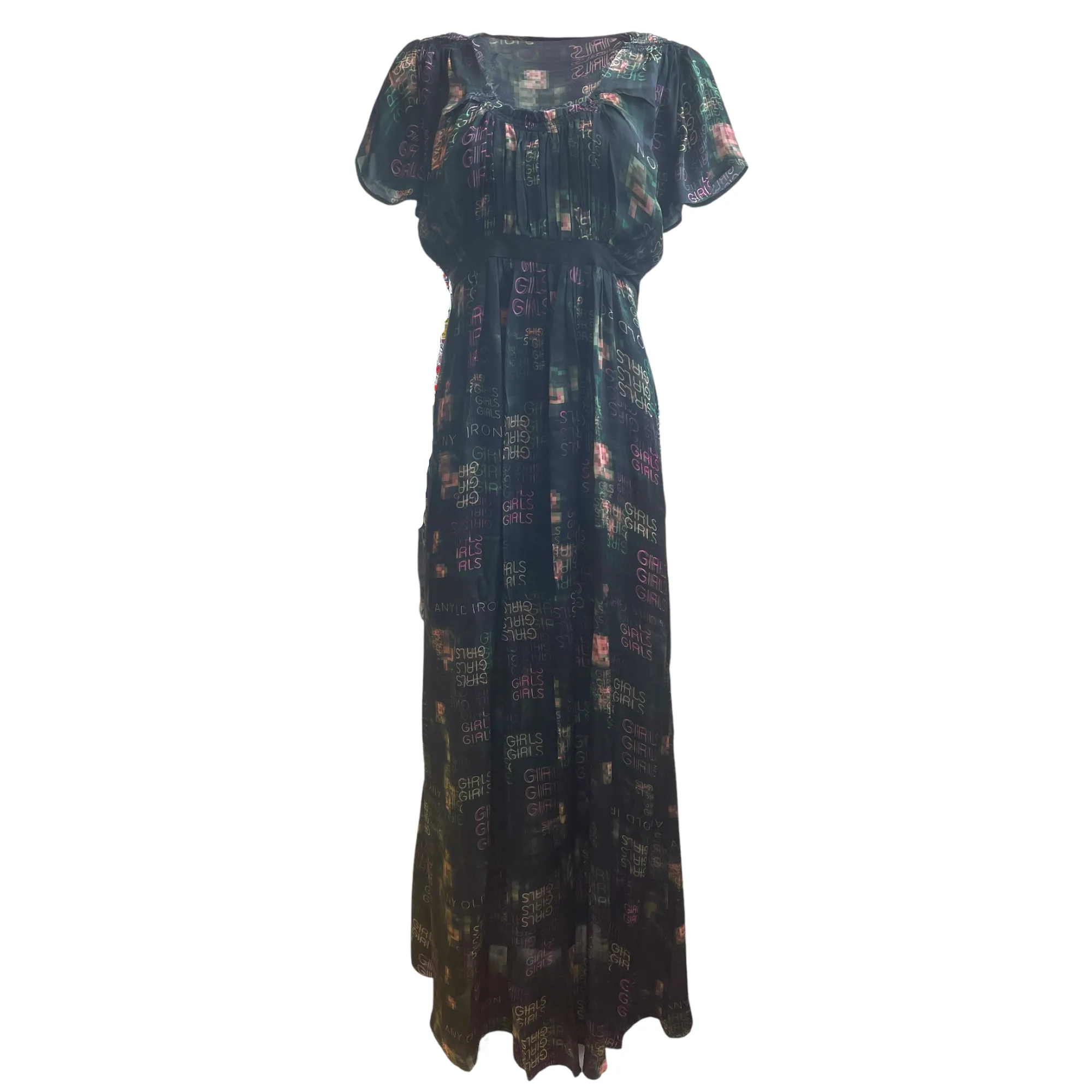 Any Old Iron Green Goddess Dress