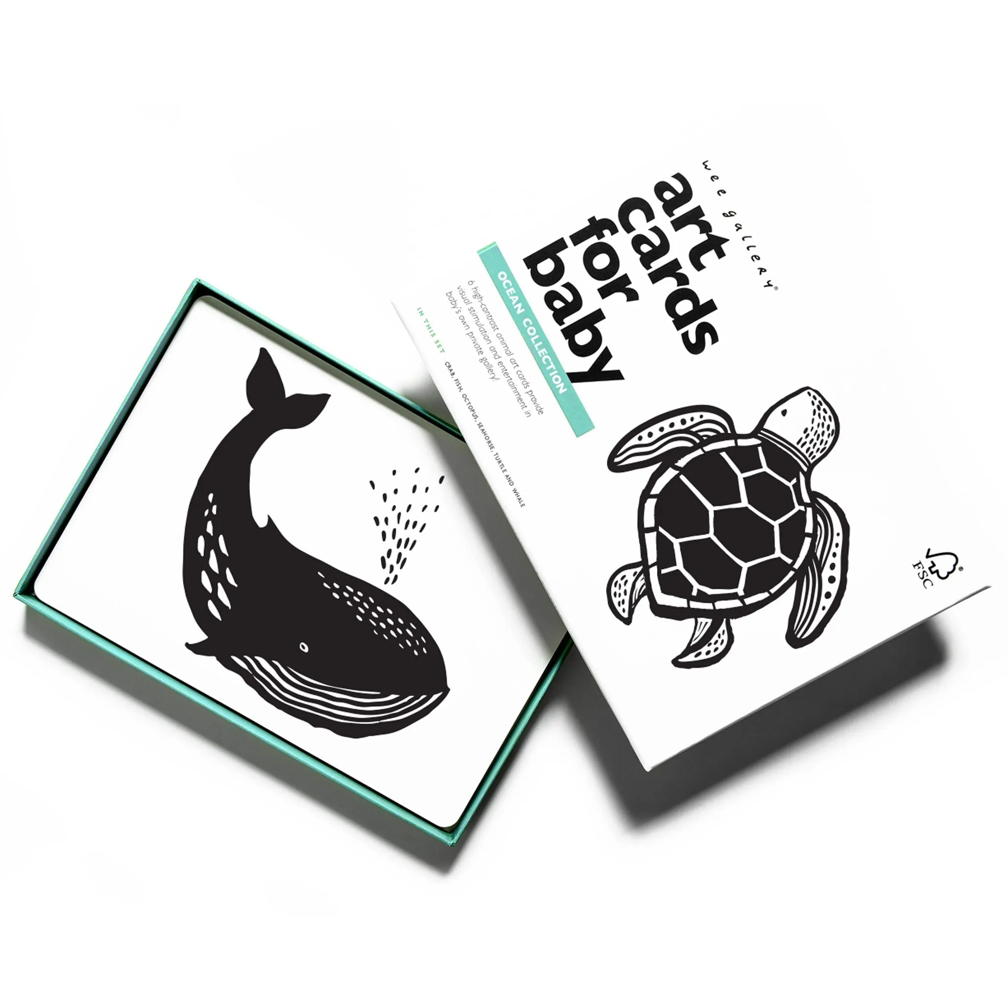 Art Cards For Baby - Ocean Collection