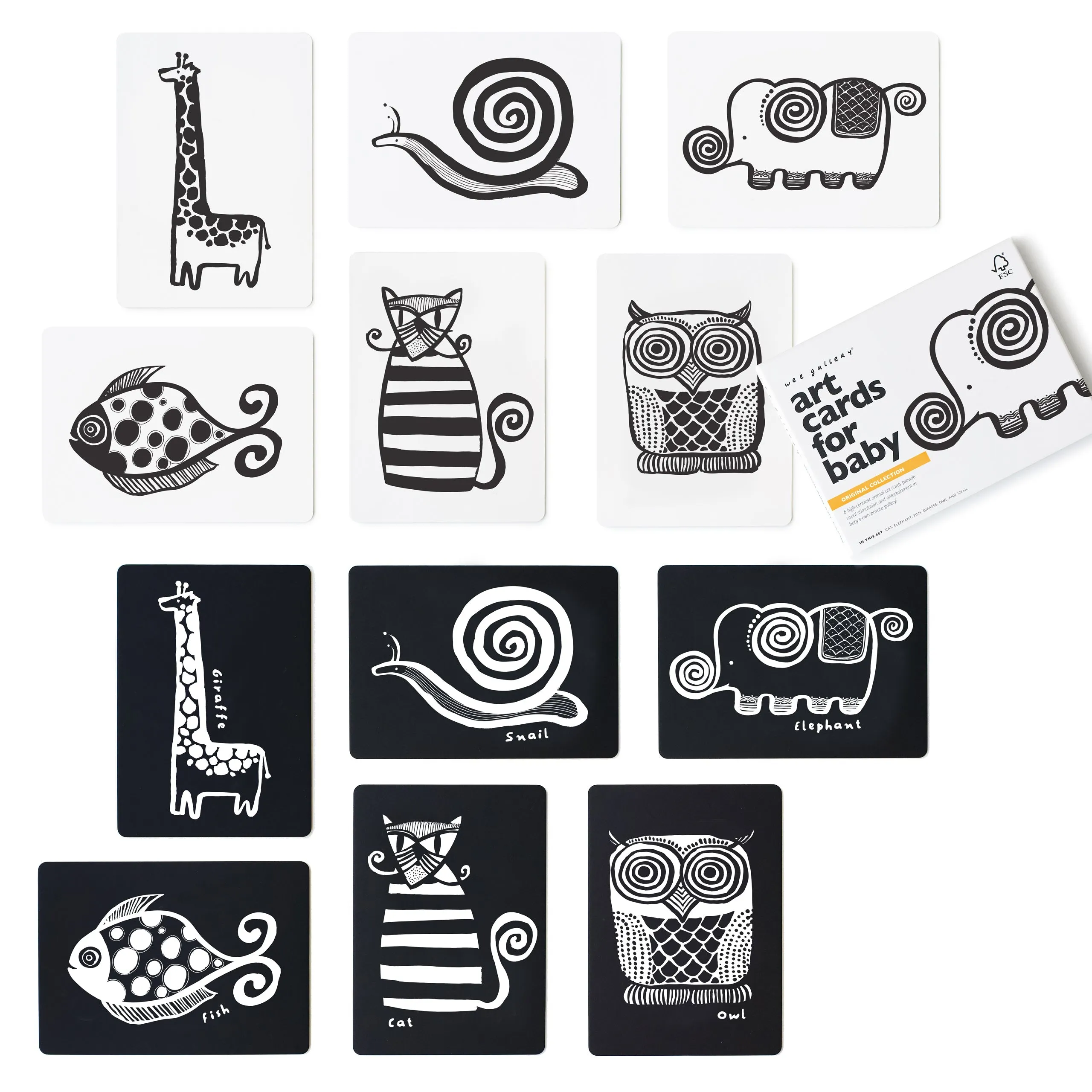 Art Cards For Baby - Original Collection