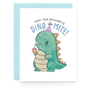 Art   Soul Dinomite Birthday Card