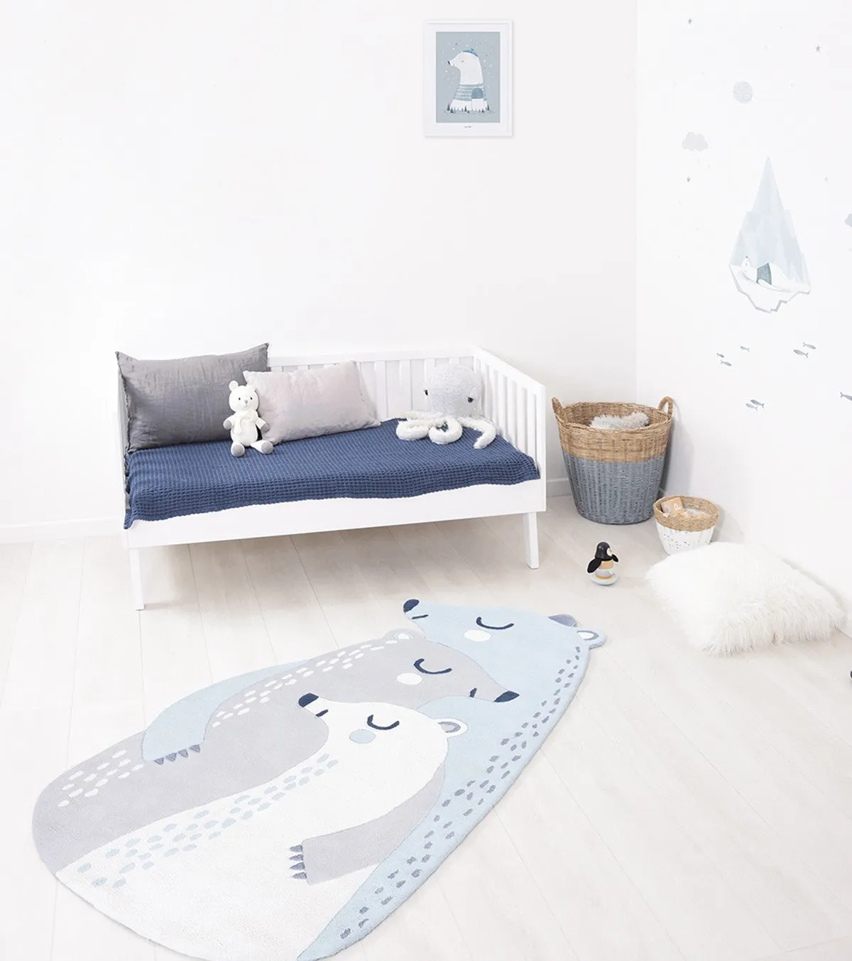 Artic Dream - Rug - Teddy Bear Family