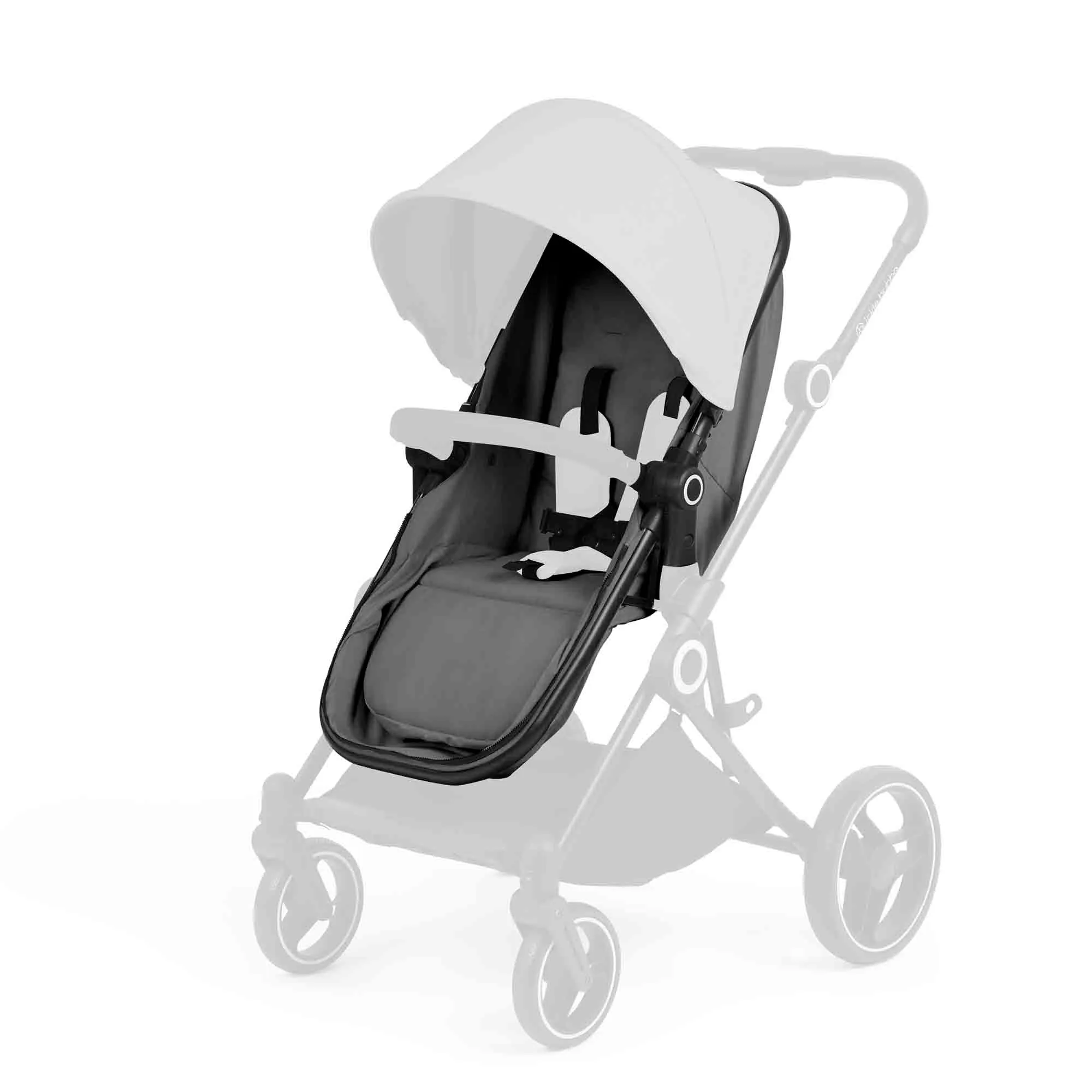 Atom Convertible Lie Flat Pram/Seat Set