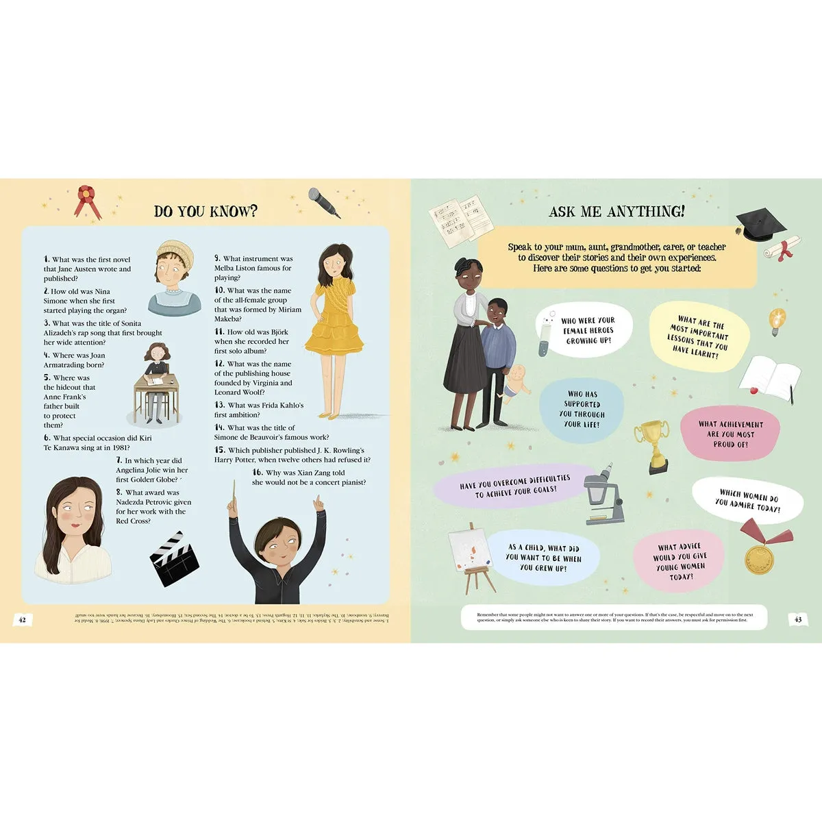 awesome women activity book