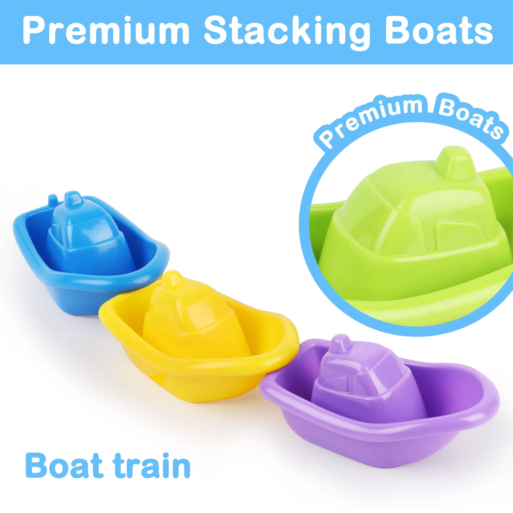 Baby Bath Toys Set