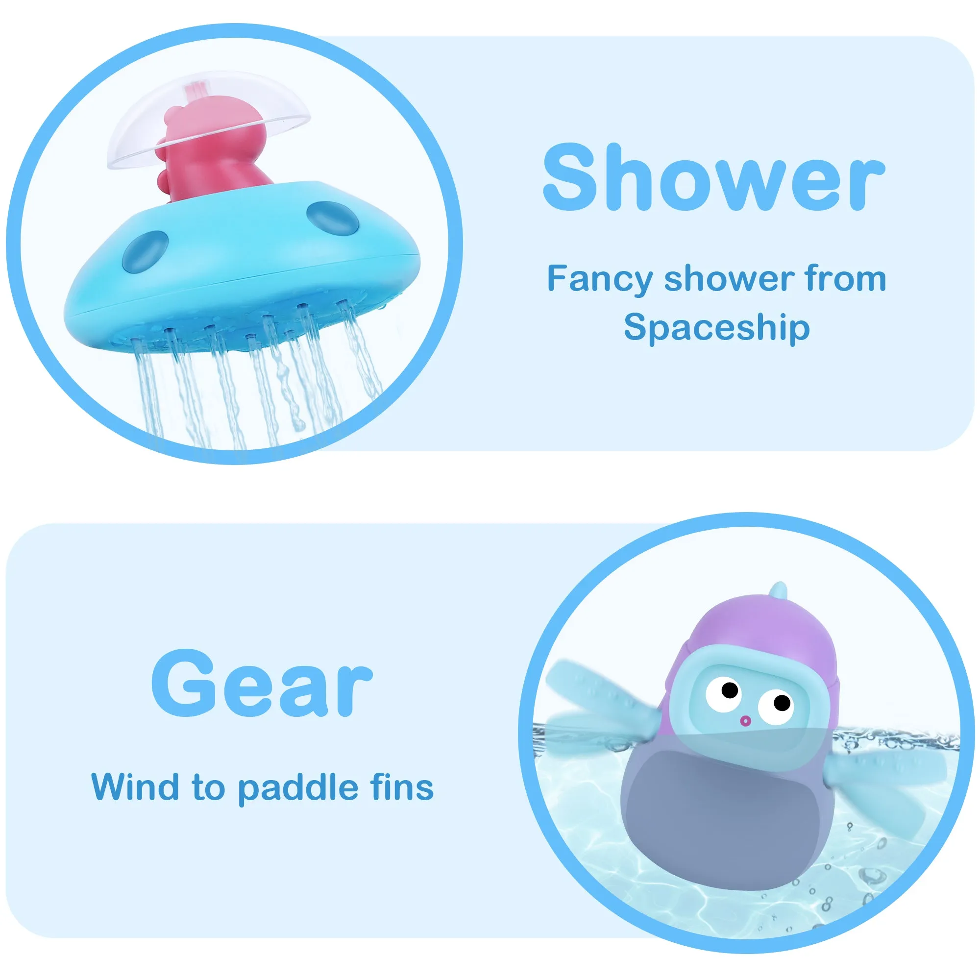 Baby Bath Toys Set
