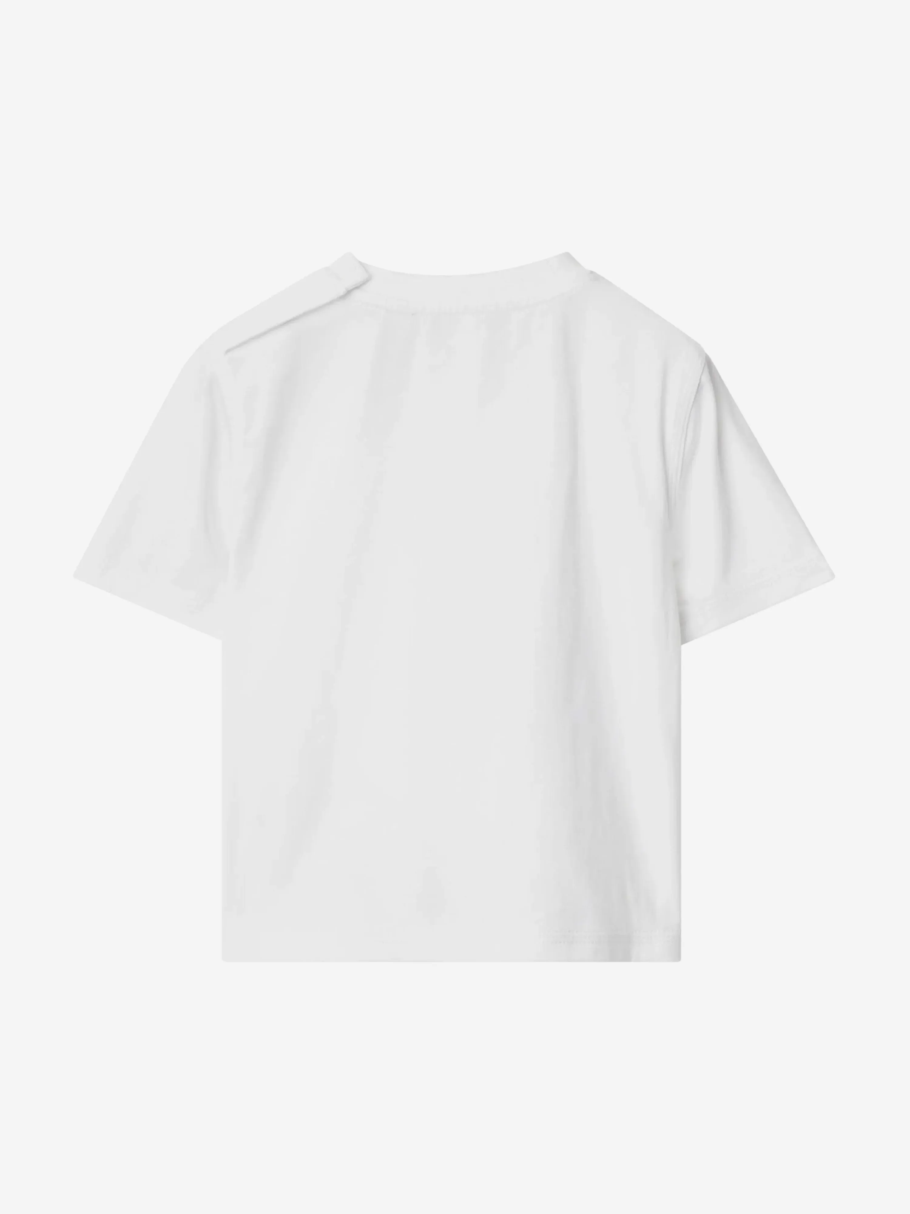 Baby Girls Cedar Bear Flag T-Shirt in White