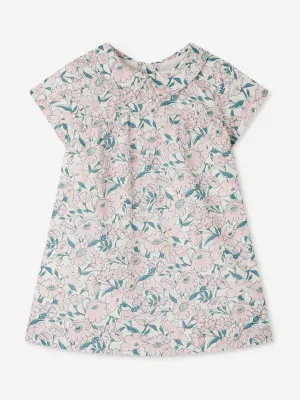 Baby Girls Floral Jadila Dress in Pink