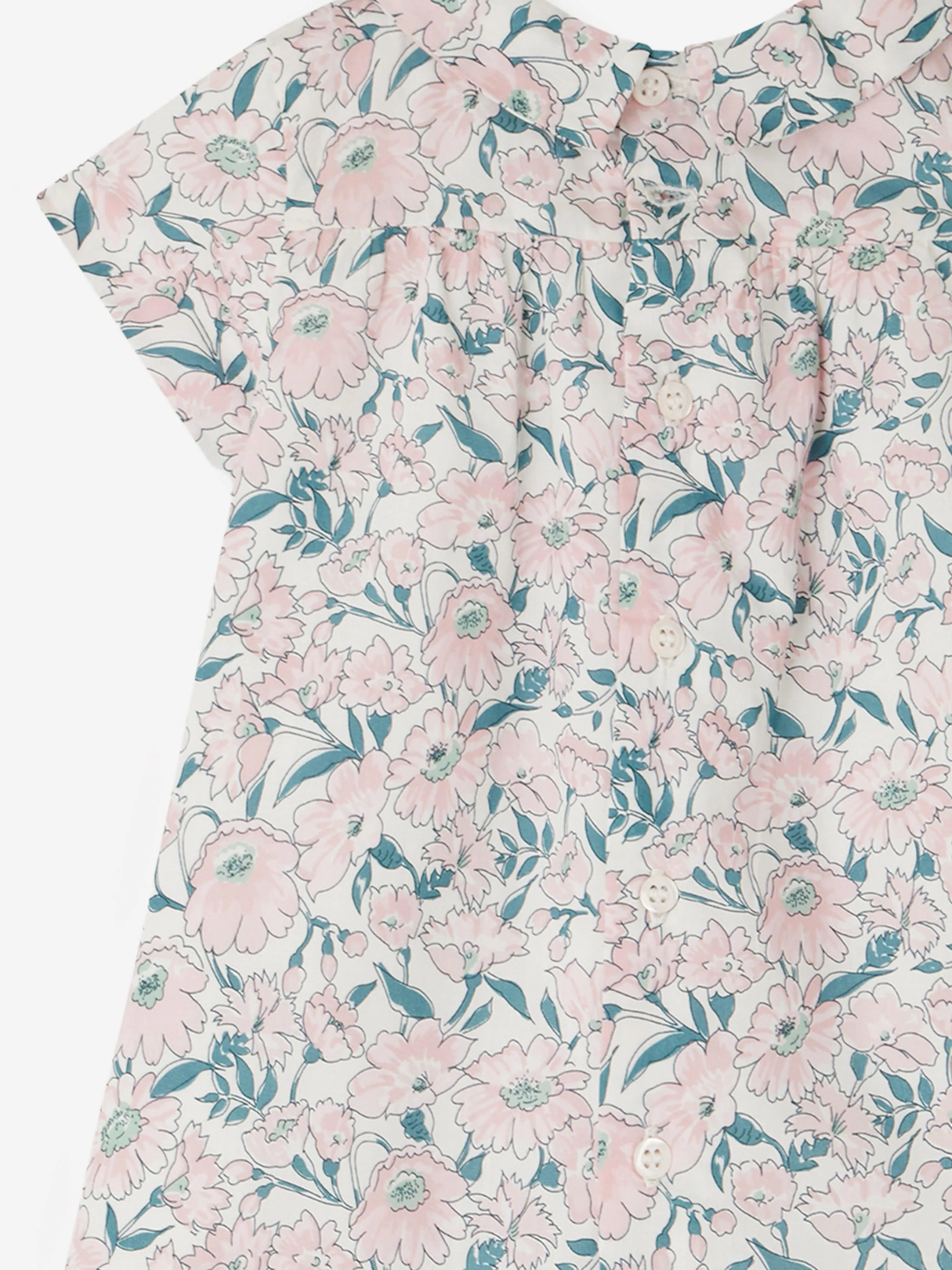 Baby Girls Floral Jadila Dress in Pink