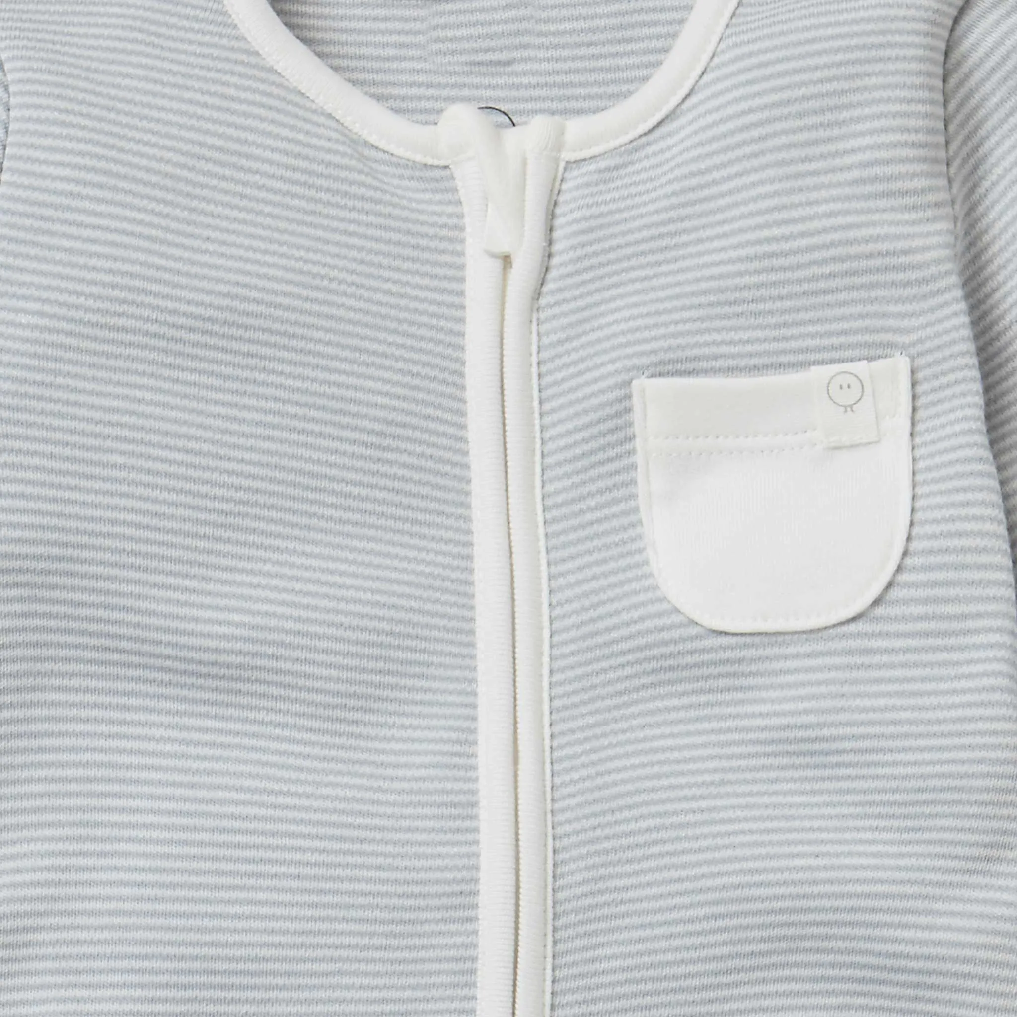 Baby Milestone & Clever Zip Sleepsuit Gift Set