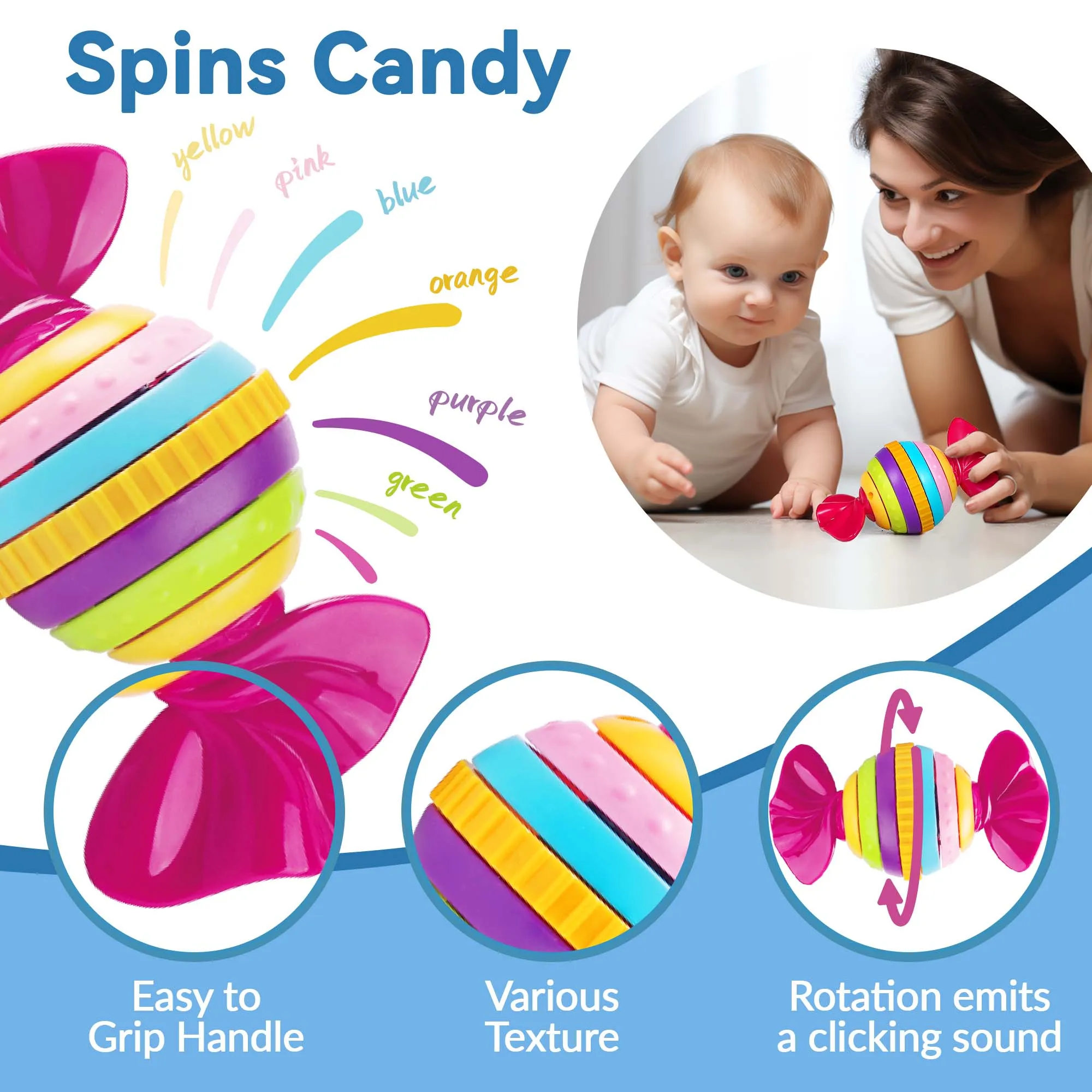 Baby Rattles, Sensory Teether