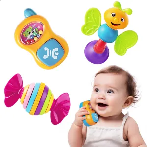 Baby Rattles, Sensory Teether