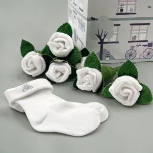 Baby Rosebud Socks Baby Shower Favours
