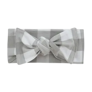 BELAN J Adjustable Headband - Sage Plaid