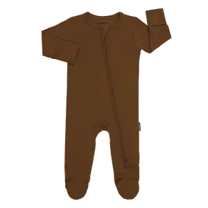 BELAN J Footed Zipper Sleeper - Barrel