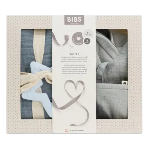 Bibs, Baby Shower Giftset, Blue