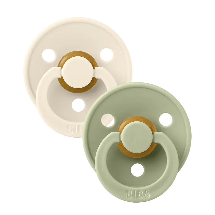 Bibs Soother / Pacifier - 2 Pack - Size 1, 0-6 Months