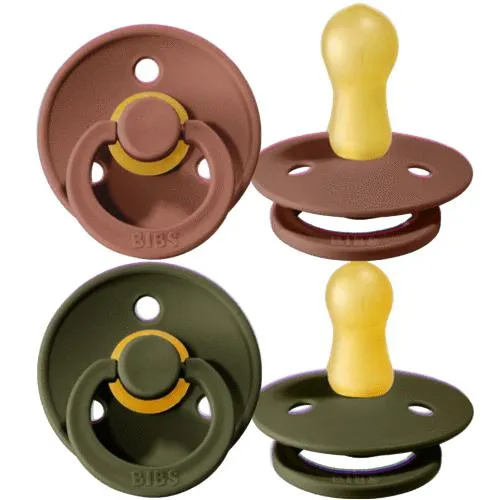Bibs Soother / Pacifier - 2 Pack - Size 1, 0-6 Months