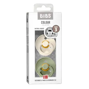Bibs Soother / Pacifier - 2 Pack - Size 3, 18  Months