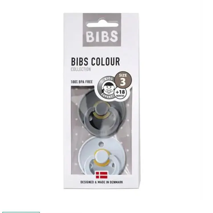 Bibs Soother / Pacifier - 2 Pack - Size 3, 18  Months