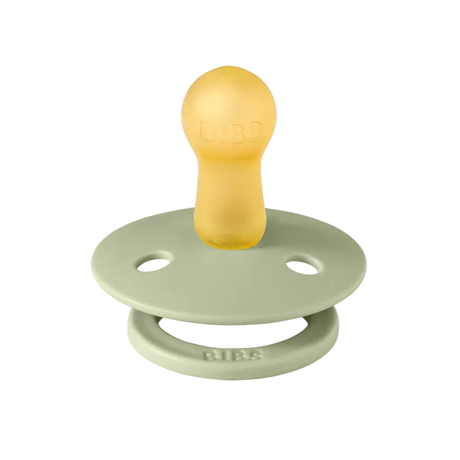 Bibs Soother / Pacifier,2 Pack, Ivory/Sage