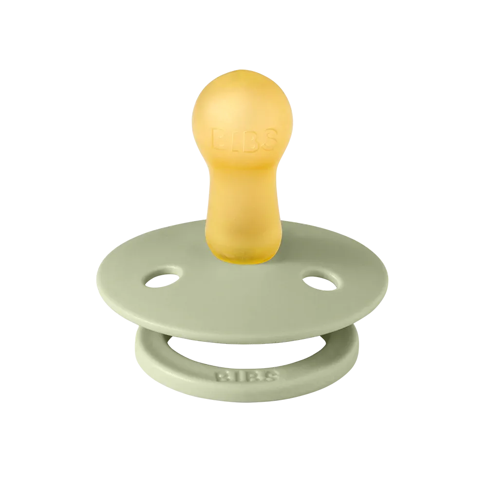 Bibs Soother/Pacifier, 2 Pk, Sage/Hunter Green