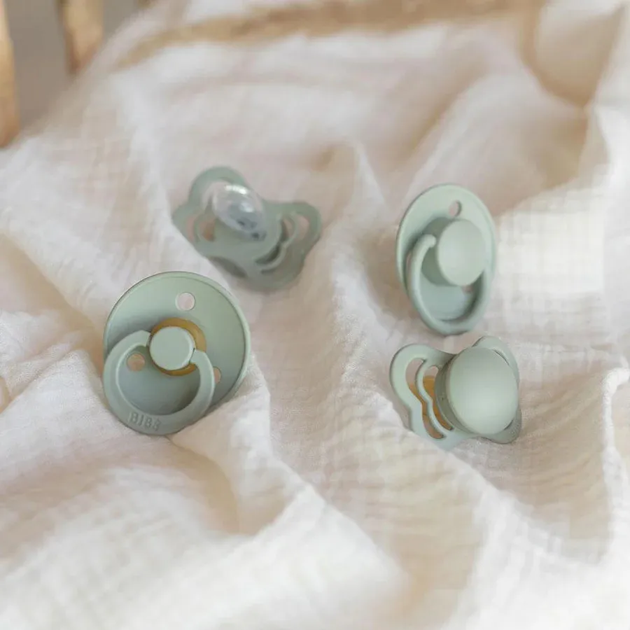 Bibs, Try-It Pacifier Collection, Sage