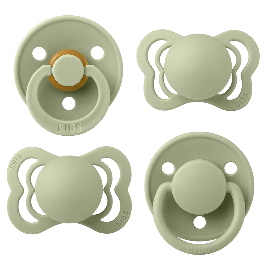 Bibs, Try-It Pacifier Collection, Sage