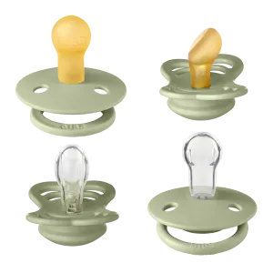 Bibs, Try-It Pacifier Collection, Sage