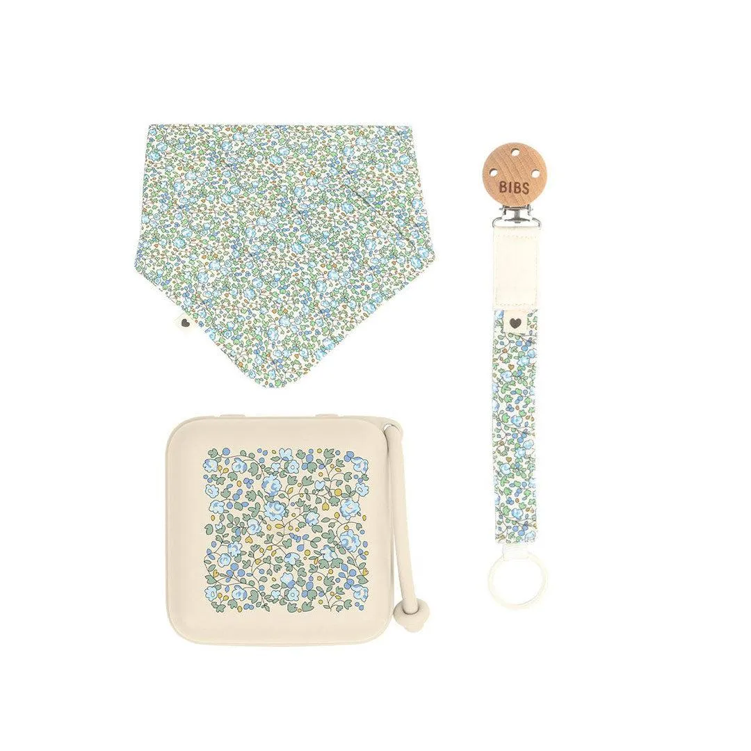 BIBS X LIBERTY, Baby Bundle Gift Set, Eloise Ivory