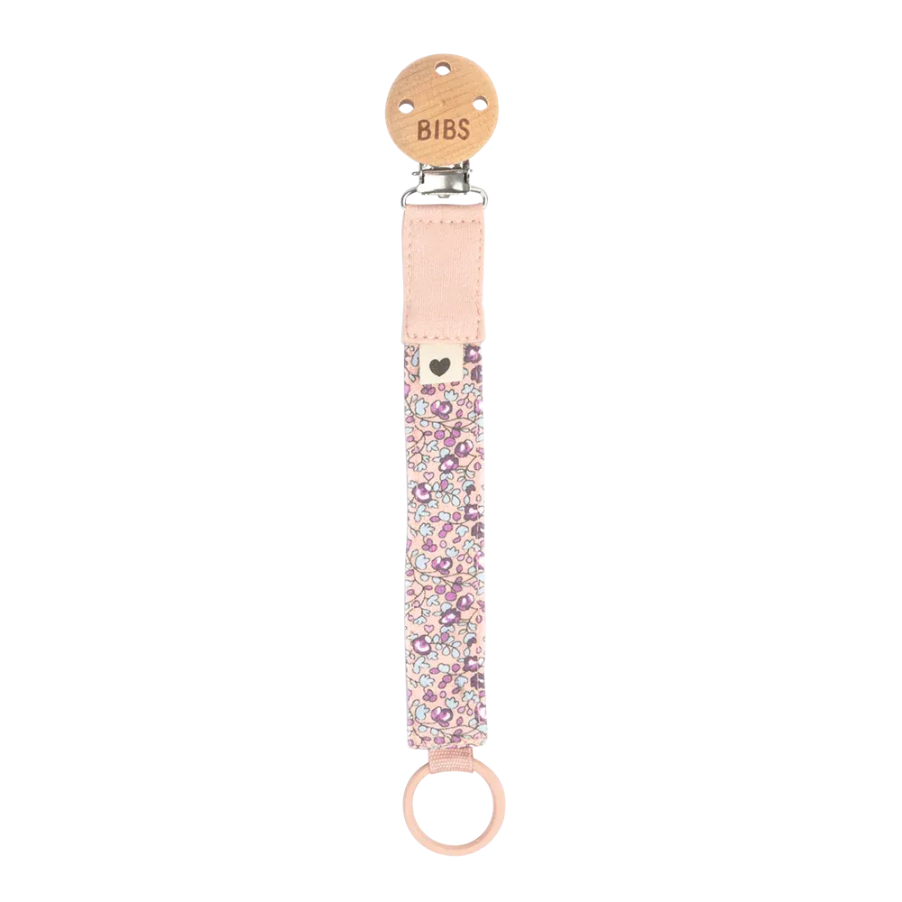 BIBS X LIBERTY, Bib & Clip Set, Eloise Light Blush