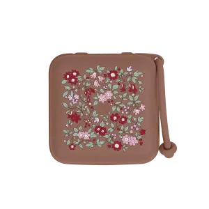 BIBS x Liberty, Pacifier Storage Box,Chamomile Lawn Woodchuck