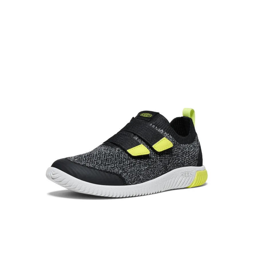 Big Kids' KNX Knit Double Strap  |  Black/Evening Primrose