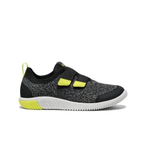 Big Kids' KNX Knit Double Strap  |  Black/Evening Primrose