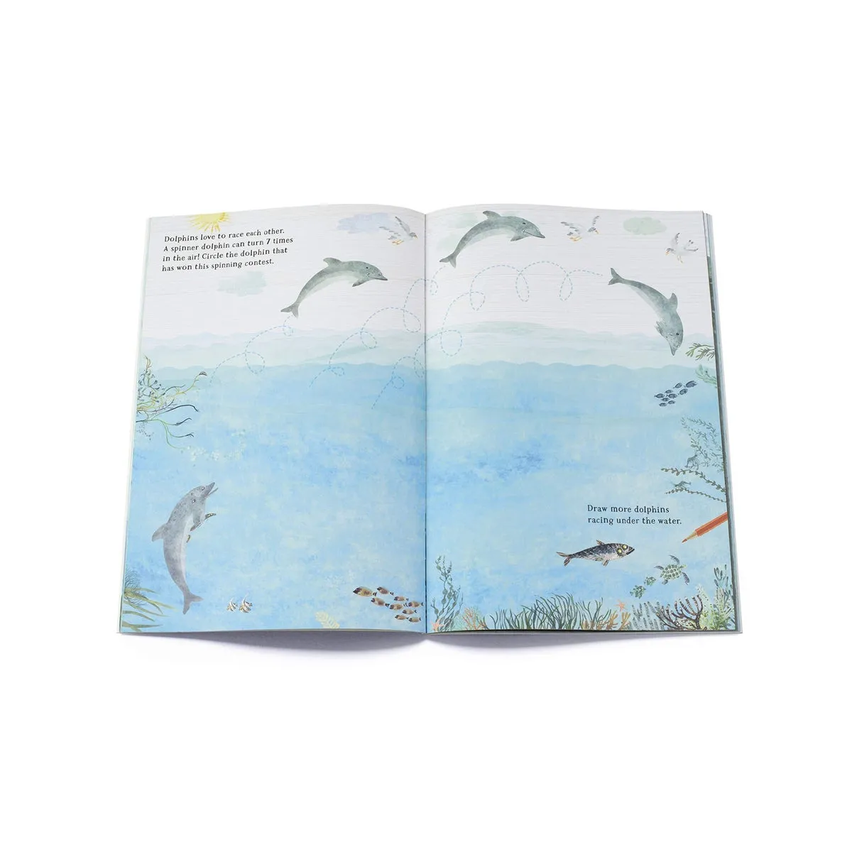 big sticker book of the blue