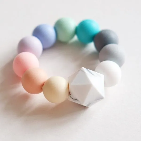 Blossom & Bear, Rainbow Teething Toy