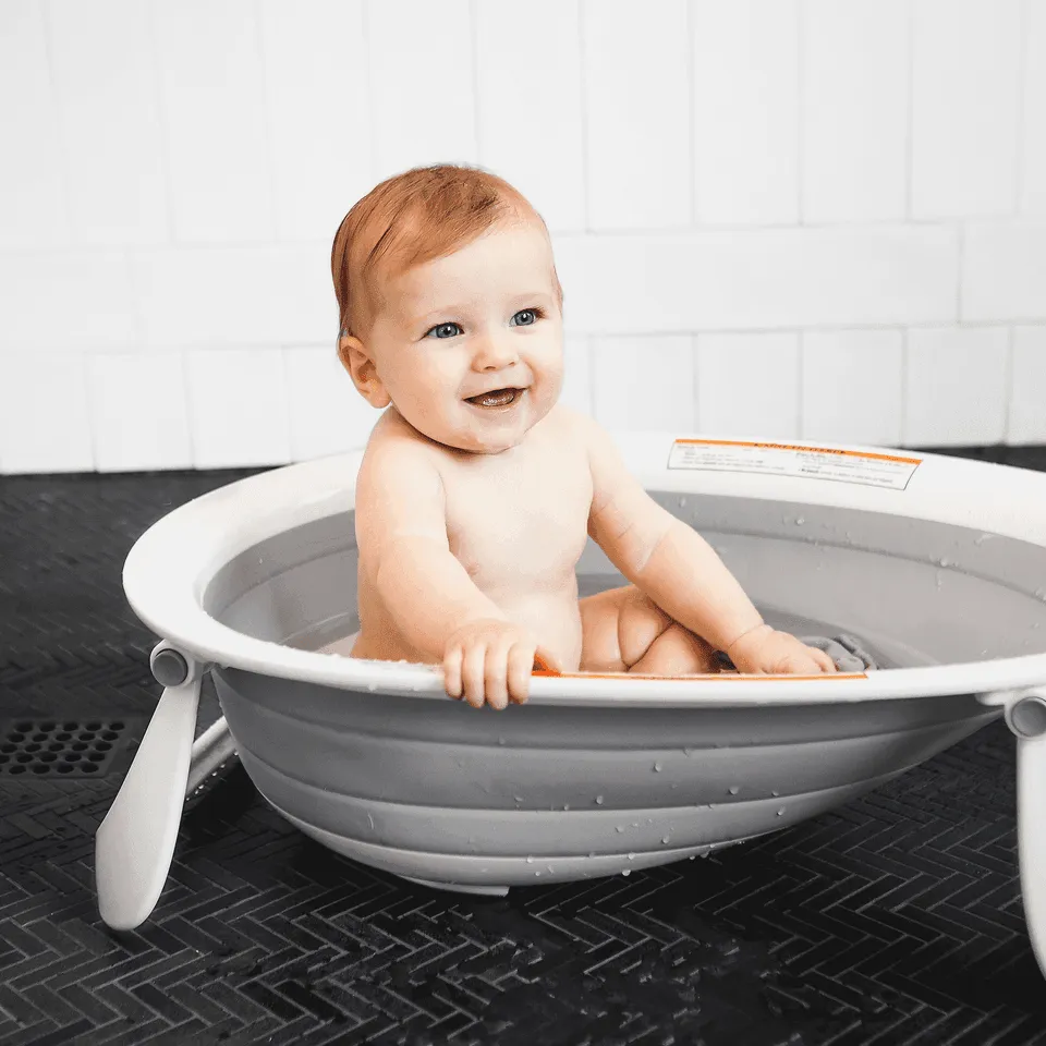 Boon Naked 2-Position Collapsible Bathtub Babykids Boon