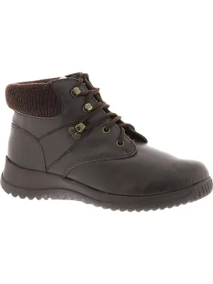 Boston Womens Lace-Up Booties