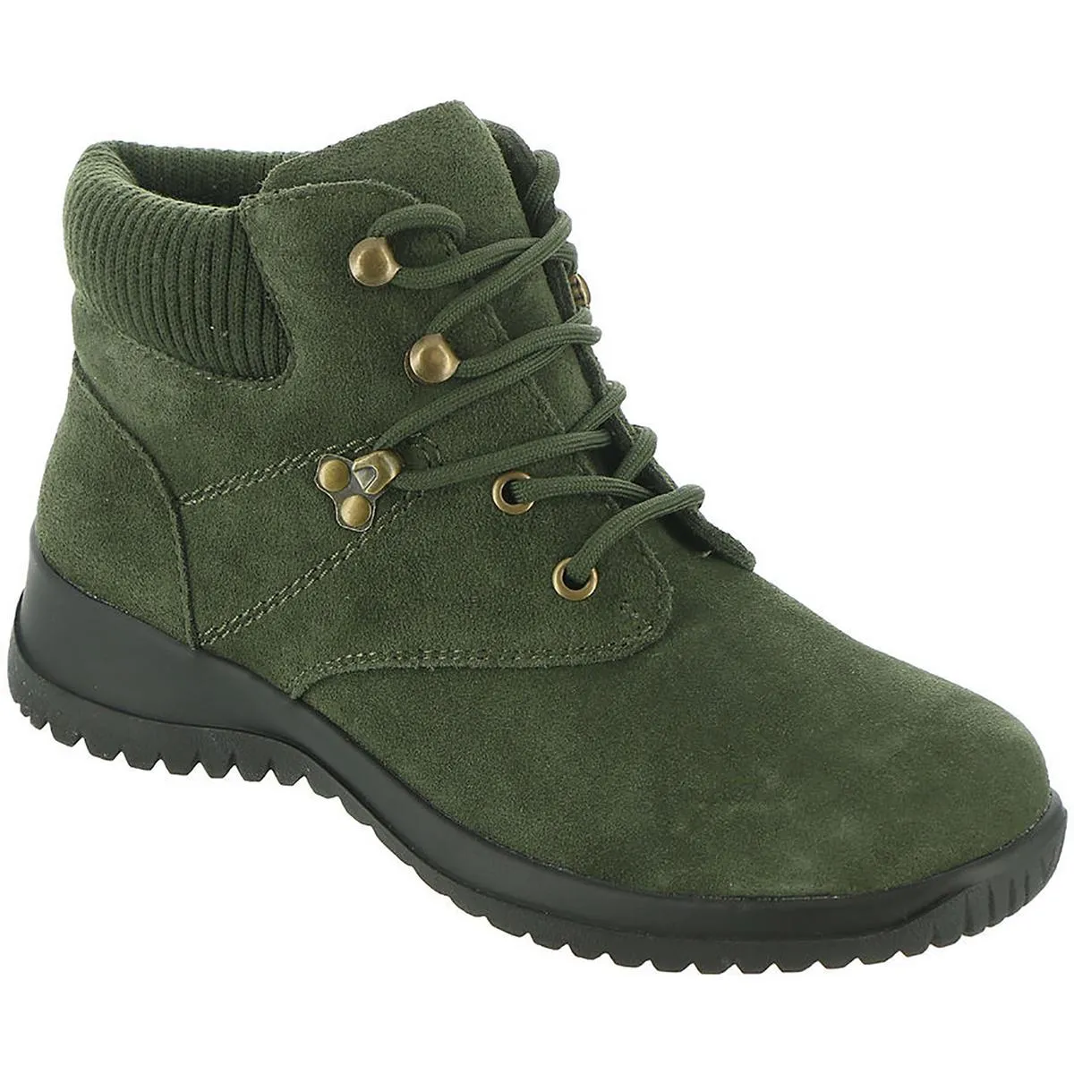 Boston Womens Lace-Up Booties